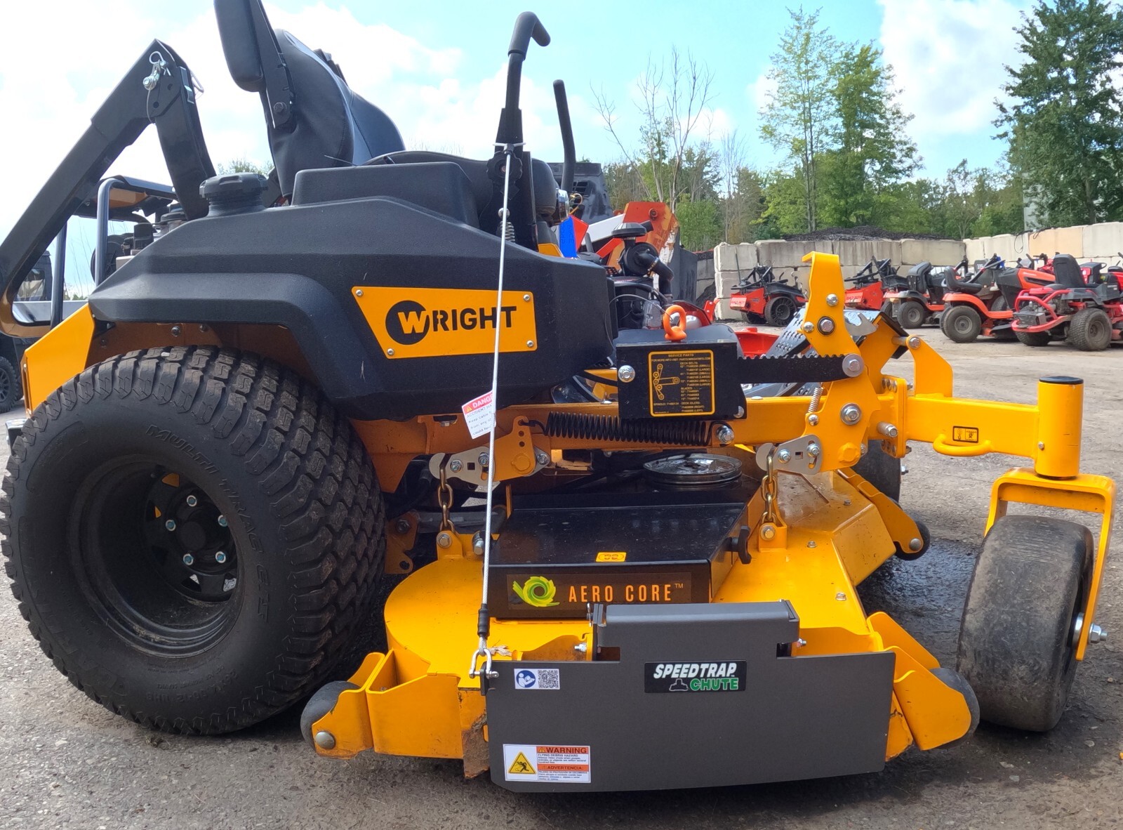 Speedtrap® Chute Blocker Wright™ ZXT™ 61" & 72" Mowers 90 second install! gallery