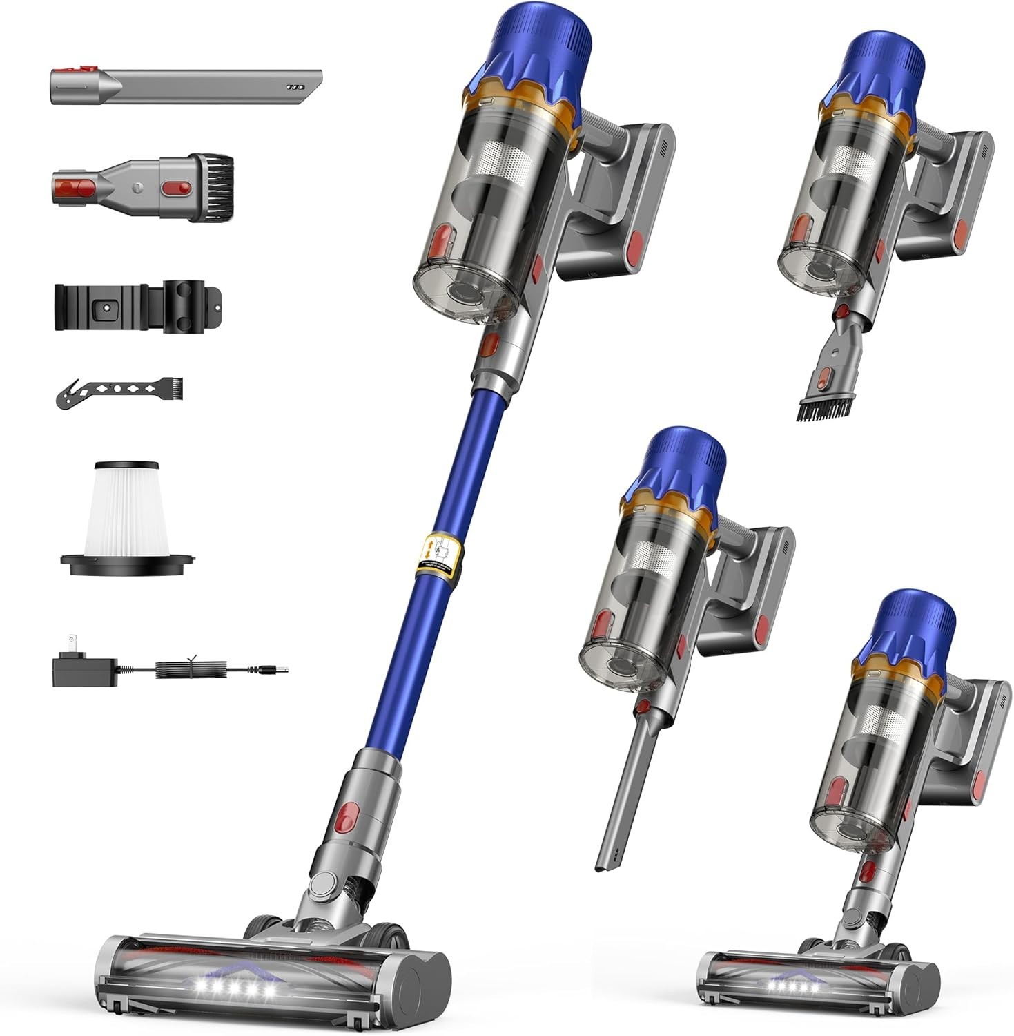 IXLION TV109S Cordless Stick Vacuum Cleaner 550W 45KPa with HEPA - Indigo *NEW* gallery