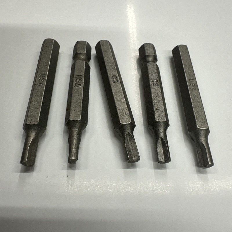 5/32" Clutch Screwdriver 2" Insert Bit (Lot of 5) gallery