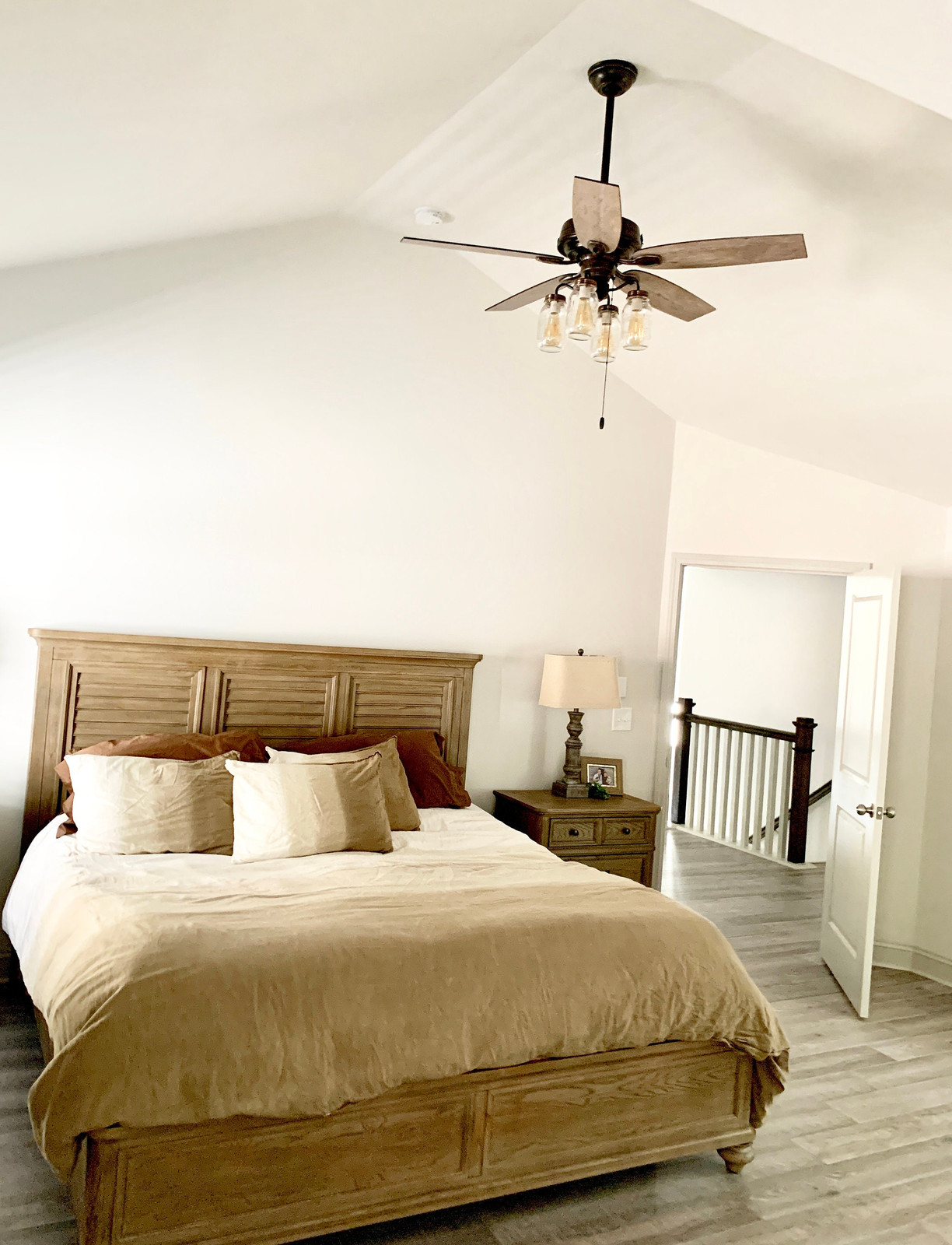 New Mason Jar Ceiling Fan Light KIT ONLY - NO Fan Included! Farmhouse Flush gallery