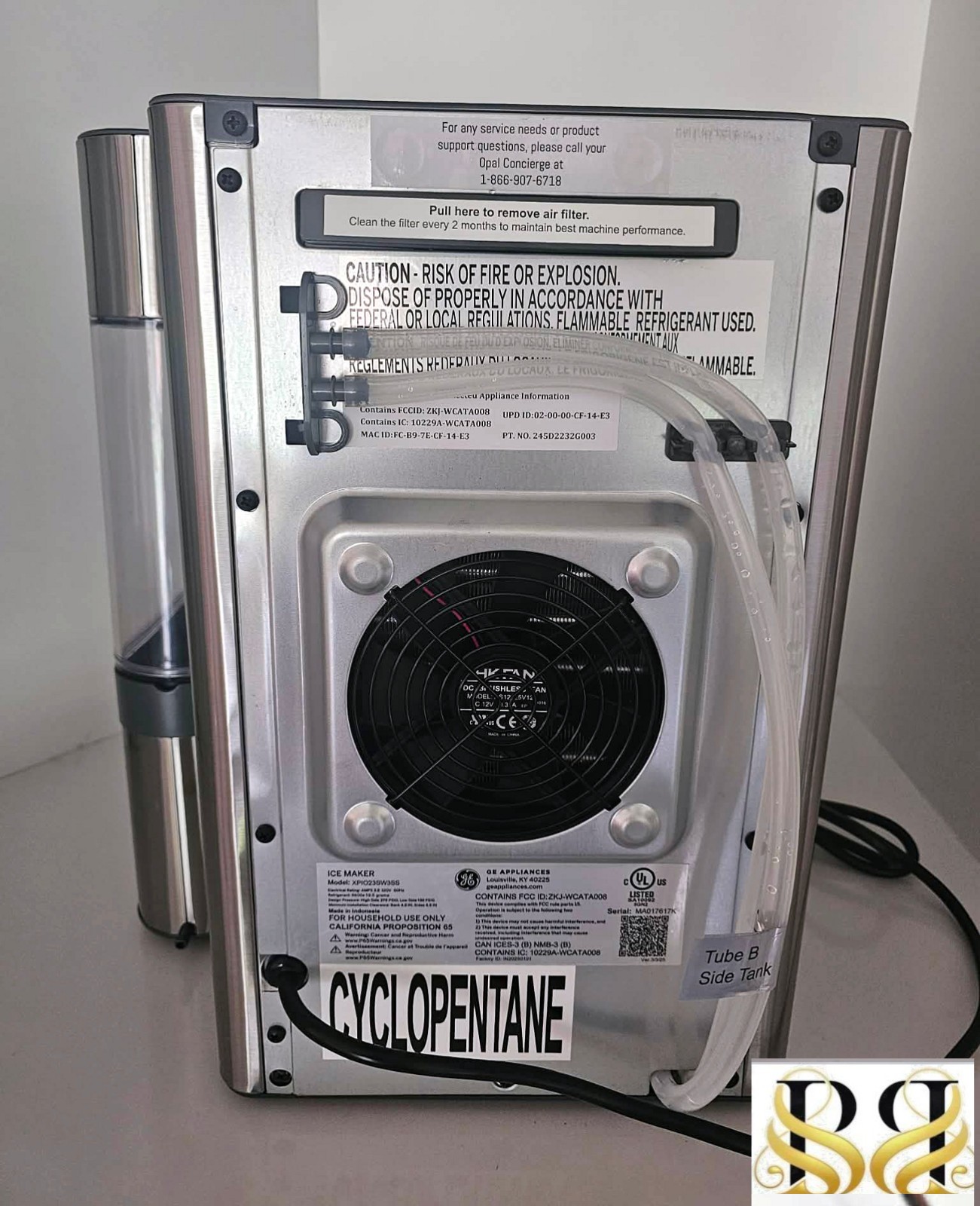 Ge Profile Ultra Nugget Ice Maker Stainless Steel gallery