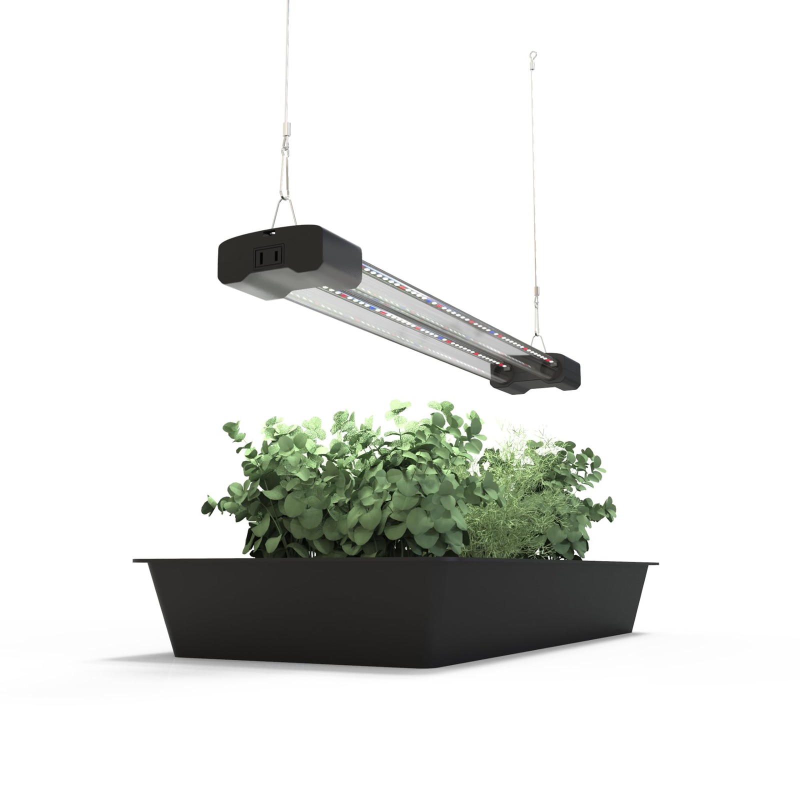 DYMOND BoostGro LED Seed Starter Grow Light Full Spectrum 2 FT Pro, Black gallery