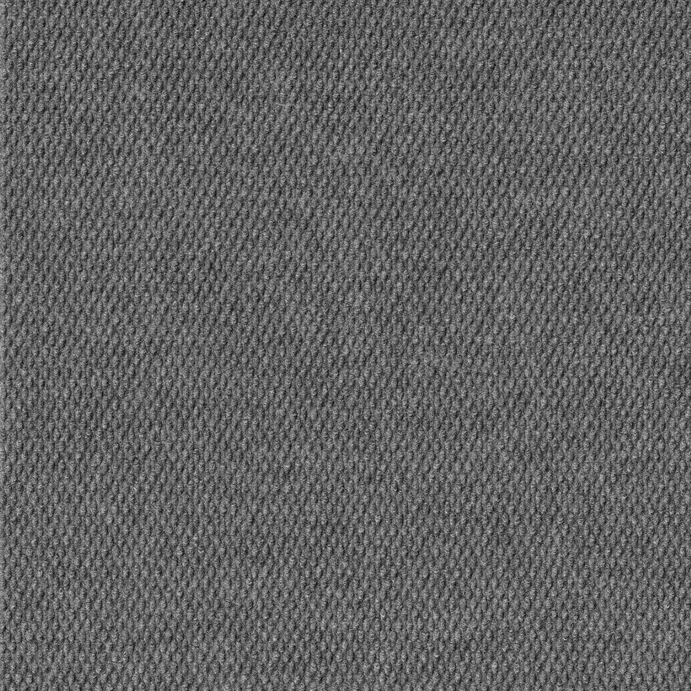 Inspirations - Smoke Hobnail - Gray Residential 18 X 18 In. Peel and Stick Carpe gallery