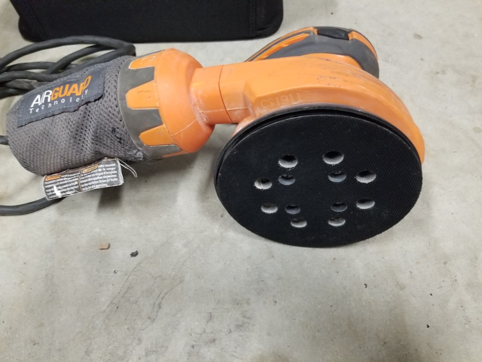RIDGID R26011 5 in. Random Orbit Sander Variable Speed w/ Carry Case gallery