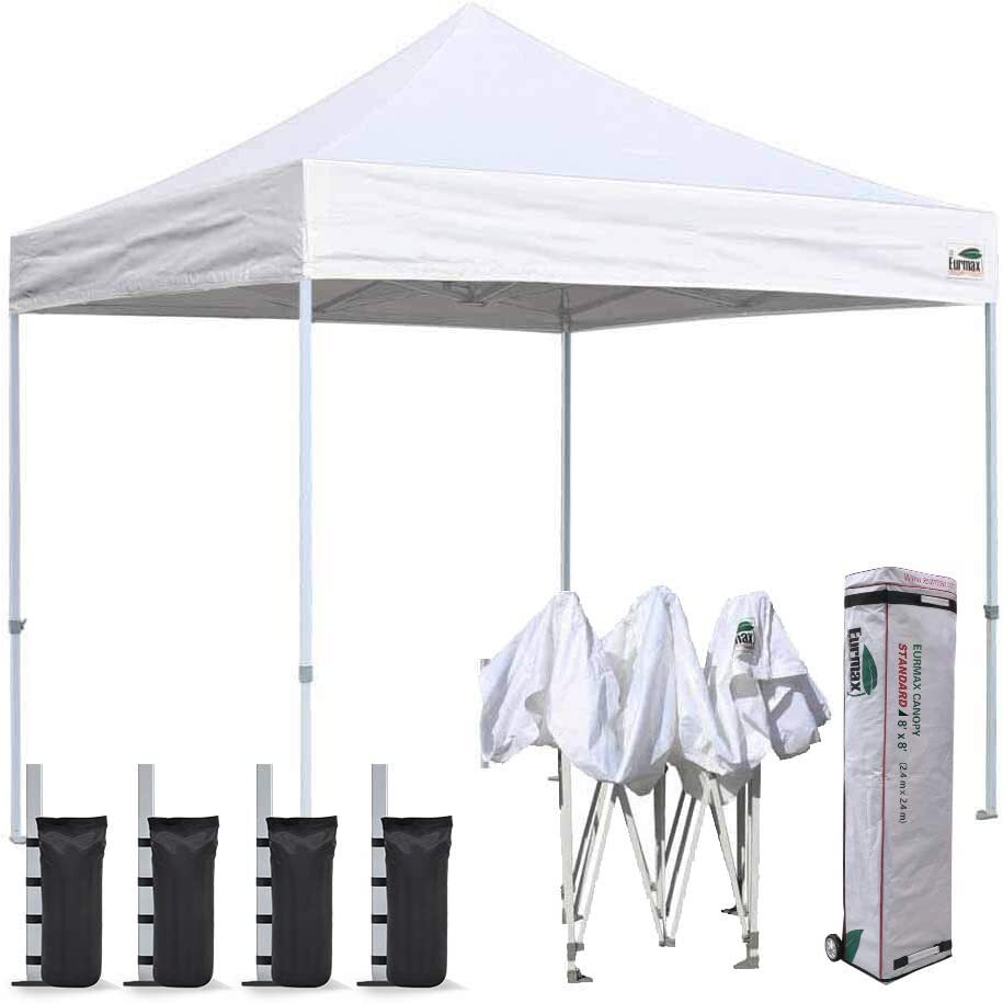 Eurmax 8x8 Portable Event Canopy Water-proof Party Tent Shade(Select Color) gallery