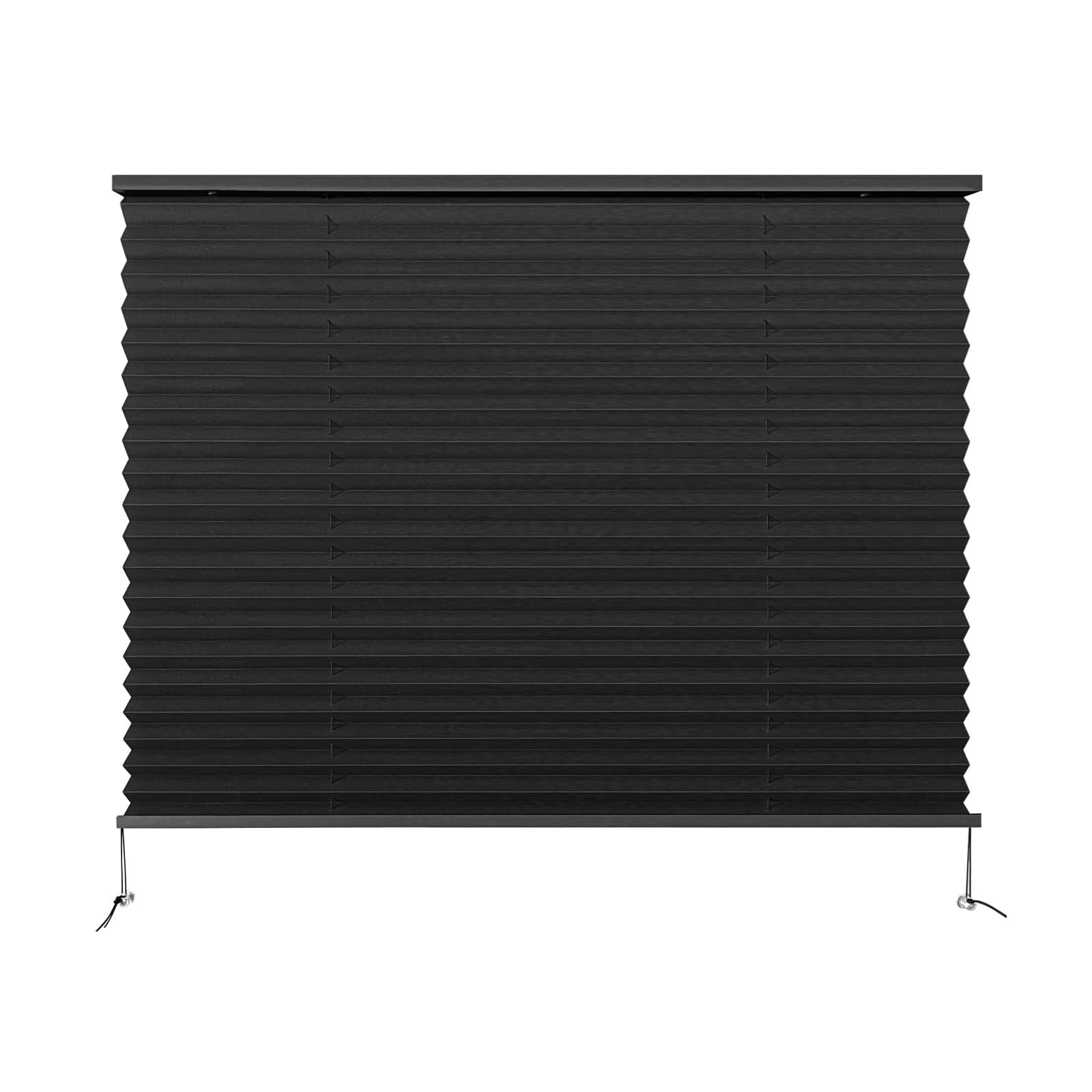 32" x 24" Black RV Pleated Shades - Window Blinds for Campers & Trailers gallery