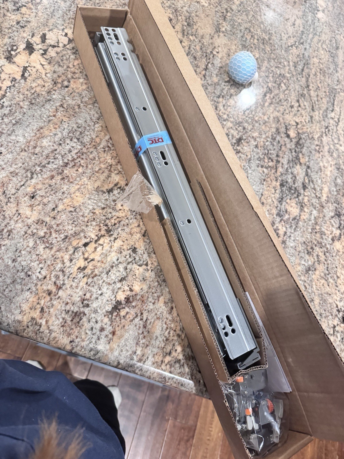DTC 21in Soft Close Metal Drawer Slide Silver gallery