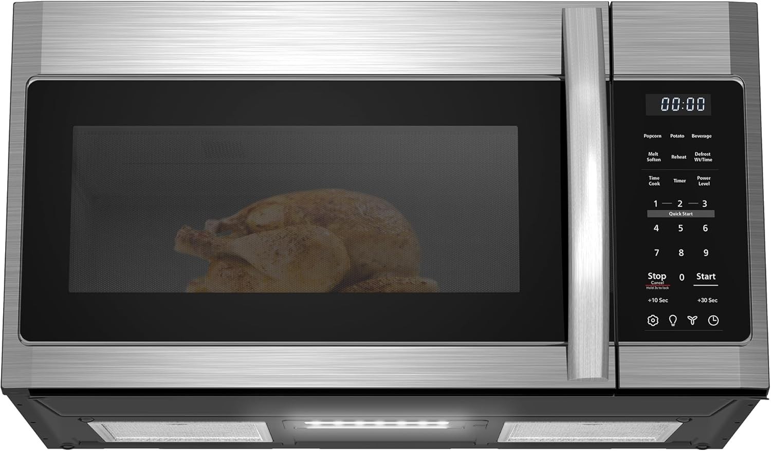 BLACK+DECKER Over the Range Microwave Oven with Vent and One-Touch Auto Cooking, gallery