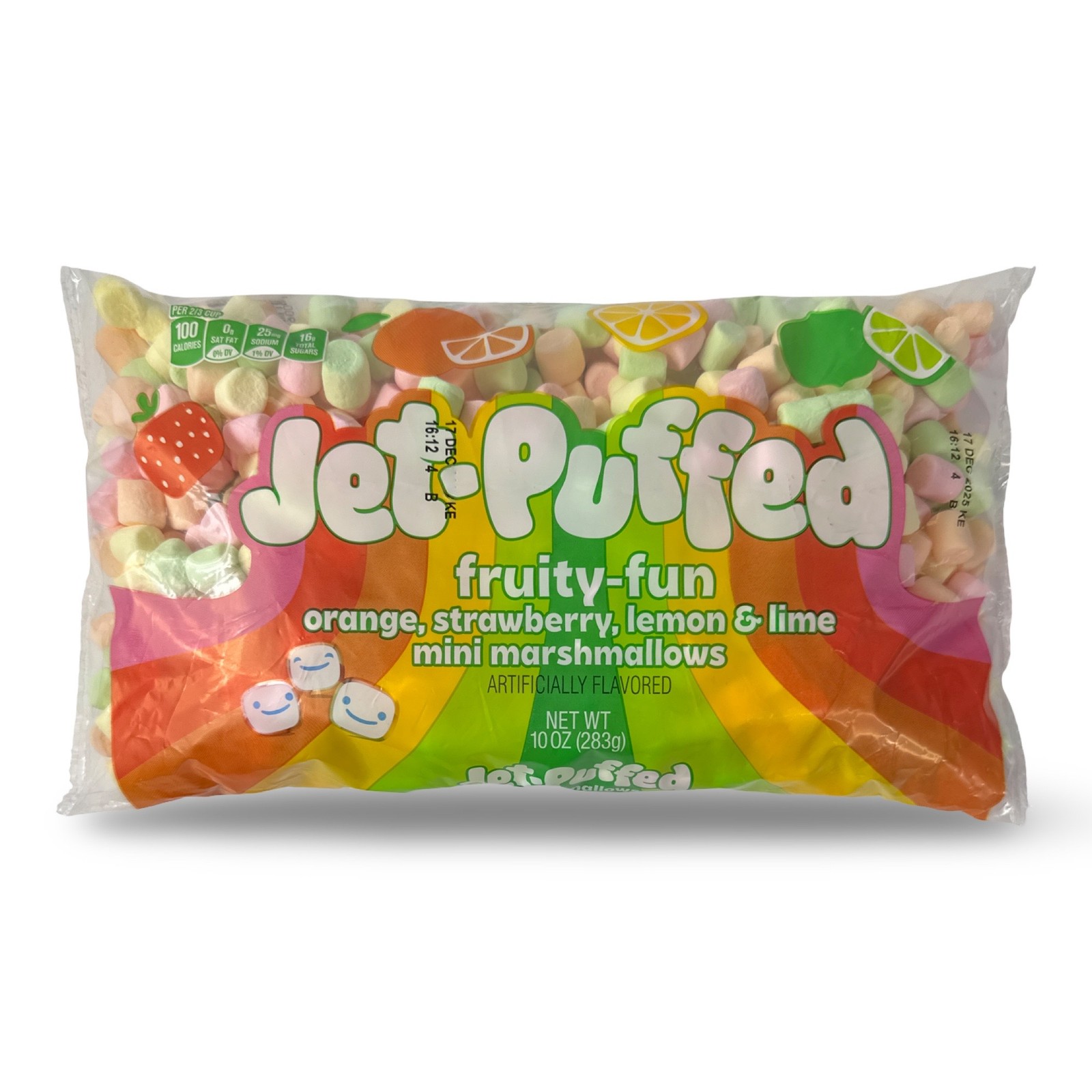 Jet Puffed Fruity Fun Mini Fluffy Marshmallow Snack, 4x 10 Oz. Bags gallery