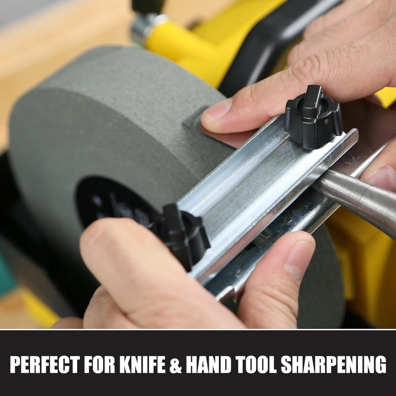 8" Low Speed Wet Sharpener, 1.1Amp Water Cooled Grinder Machine for Knife Making gallery