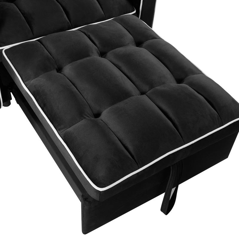 Convertible Sleeper Chair Sofa Bed Pull Out Chair Bed Daybed for Small Spaces gallery