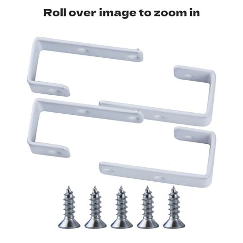 2 Pack Bunk Bed Ladder Hook 1" Replacement Hardware for Camper RV Bunk Ladder gallery
