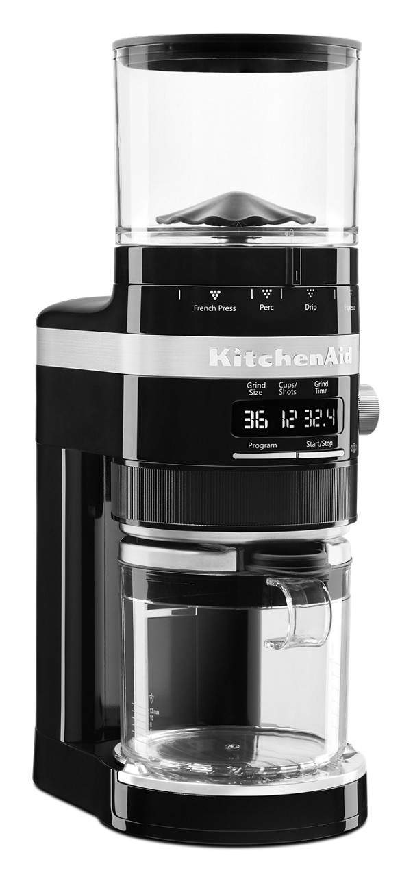 KitchenAid Refurbished Burr Coffee Grinder, RKCG8433OB gallery