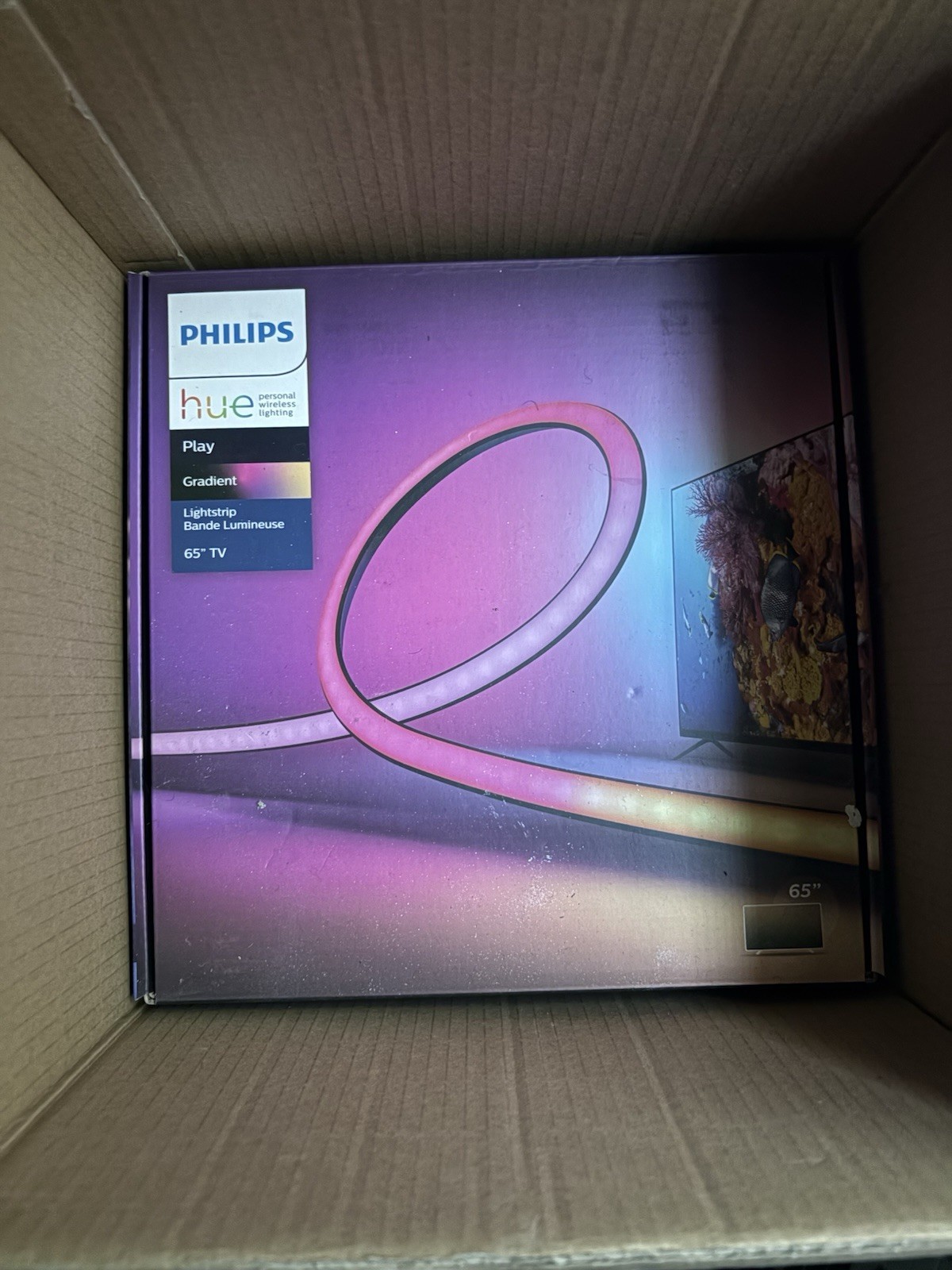 Philips Hue Play Gradient 65 Inch Smart Led Tv Light Strip Color Changing Lights gallery