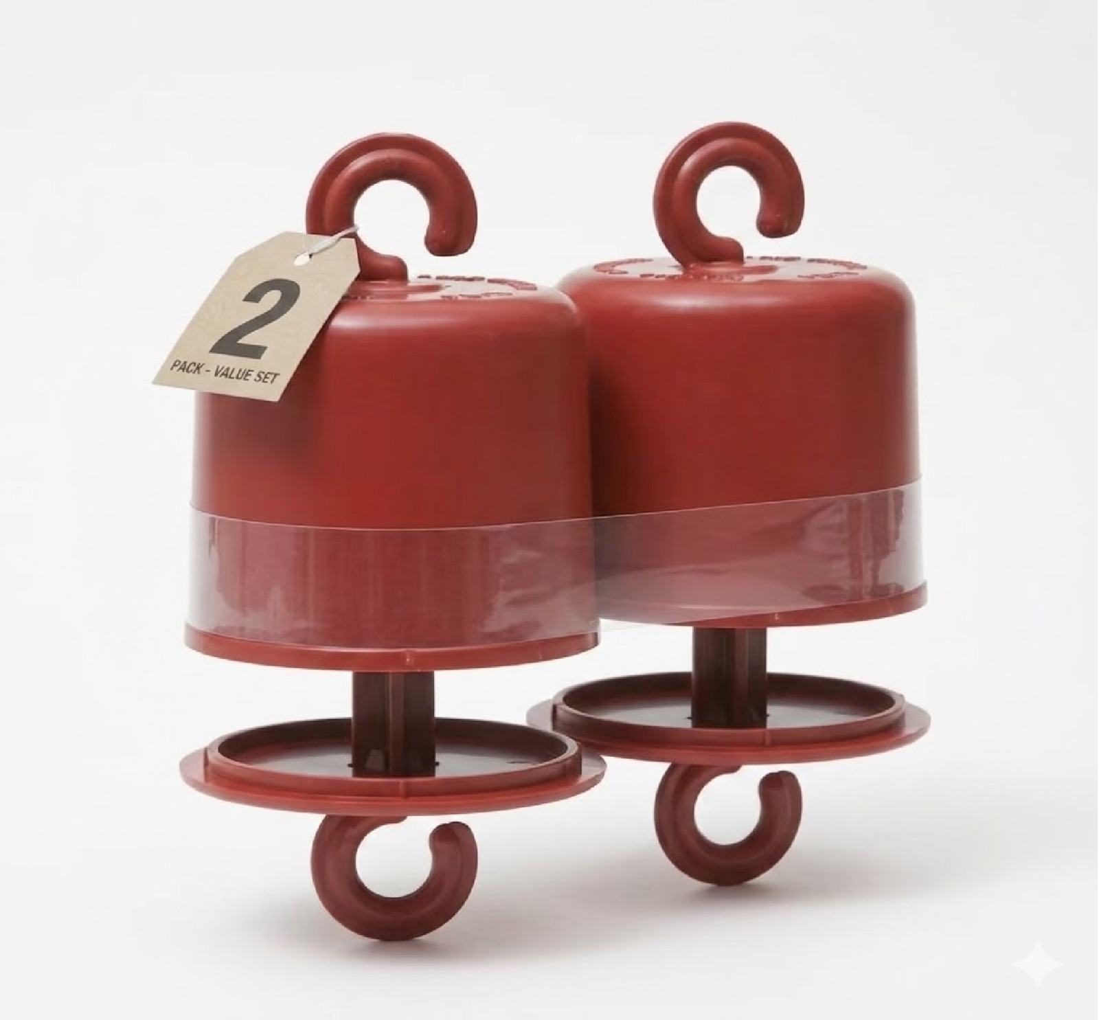 2 pk Perky Pet Red AntGuard Plus for Hummingbird Feeders, Red gallery