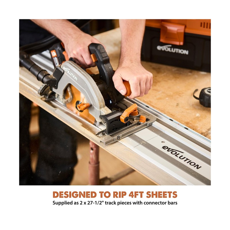 Evolution ST1400-G2 55" Circular Saw Guide Rail/Track | Universal Fit: Makita... gallery