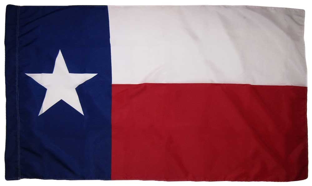 3x5 Texas State Polyester Nylon Premium Flag 3'x5' Blue Pole Sleeve Banner gallery
