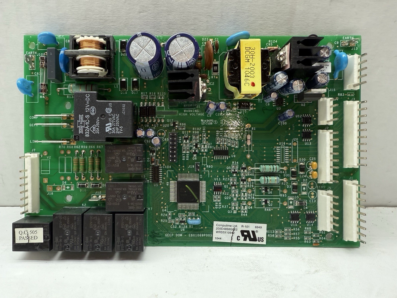 GE Refrigerator Main Control Board - Part Number 200D4850G022 WR55X10942 gallery