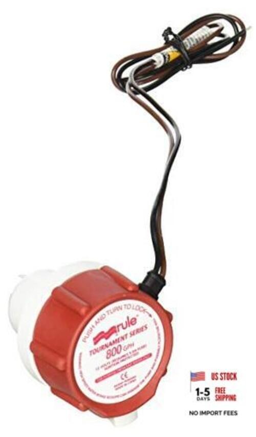 Rule 46DR Replacement Motor - 800 GPH Replacement Parts 800 Gph gallery
