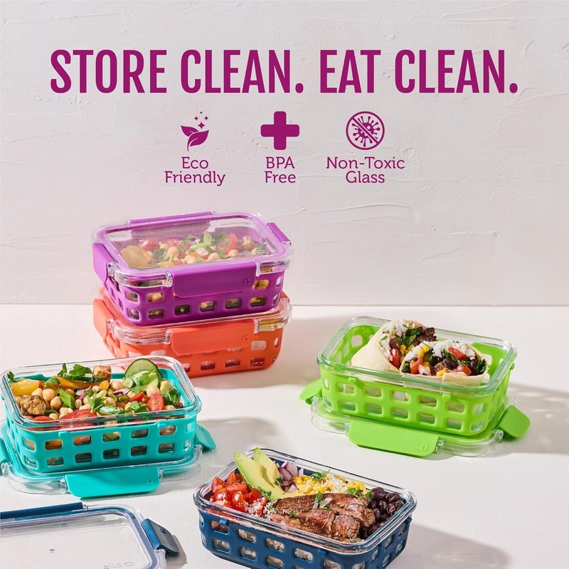 ELLO DURAGLASS 10-PIECE CONTAINER SET - NEW gallery