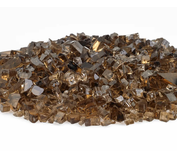 FIREGLASS COPPER AMBER 1/2" REFLECTIVE GLASS PICK YOU POUNDS NEW gallery