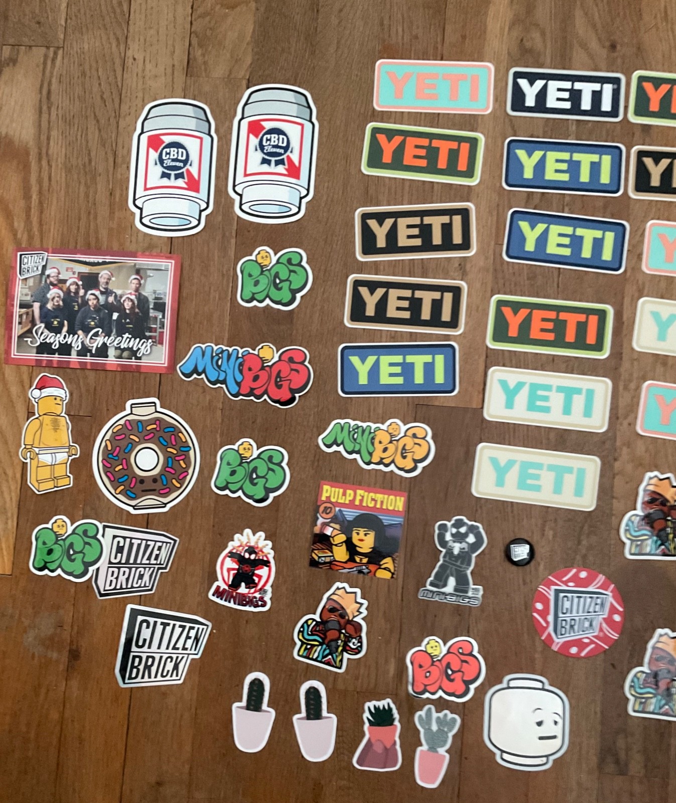 16 Authentic Different Colors YETI Decal / Stickers NEW gallery