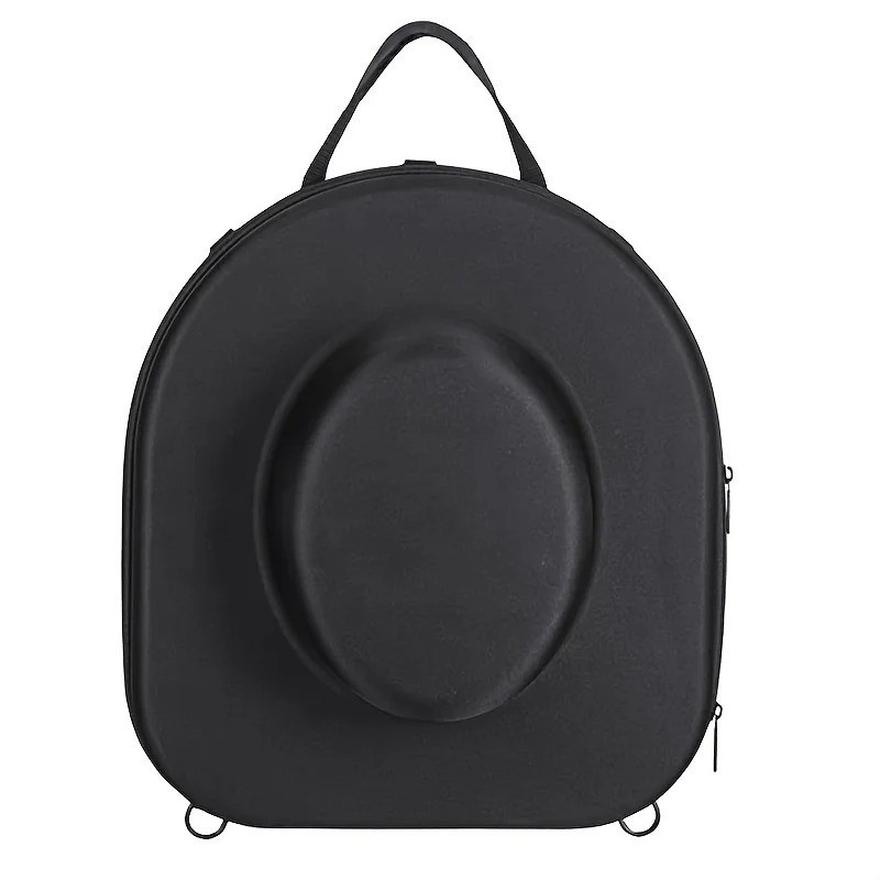 EVA HardShell Hat Case | Waterproof Zippered Organizer for Baseball/Sun Caps AA