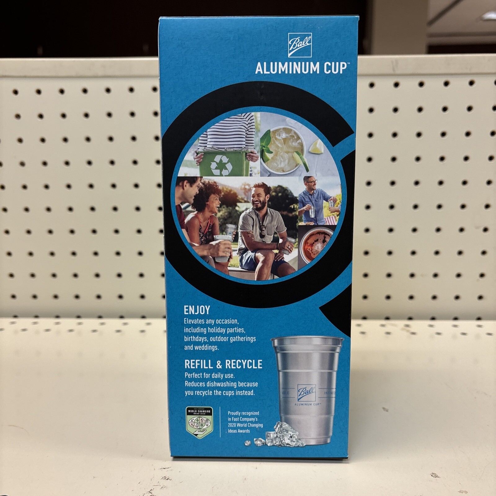 The Ultimate 100% Recyclable Cold-Drink Cup - Ball Aluminum 10 Cups - 20 oz. Cup gallery
