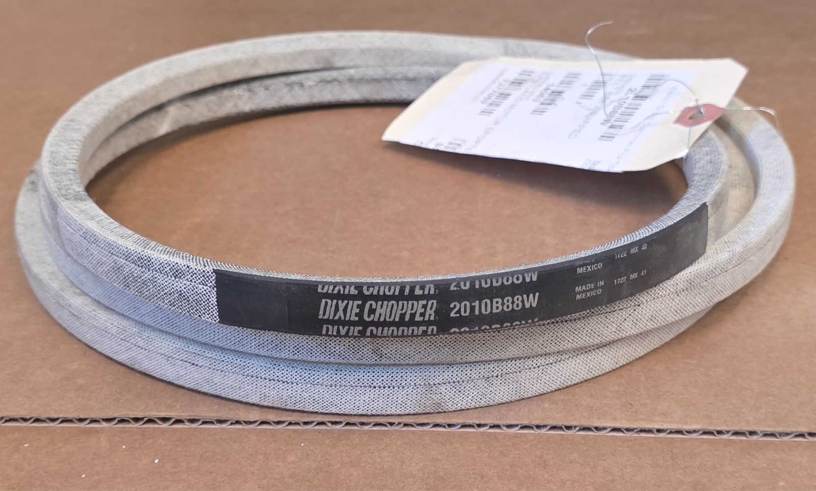 DIXIE CHOPPER ENGINE TO DECK BELT - 2010B88W gallery