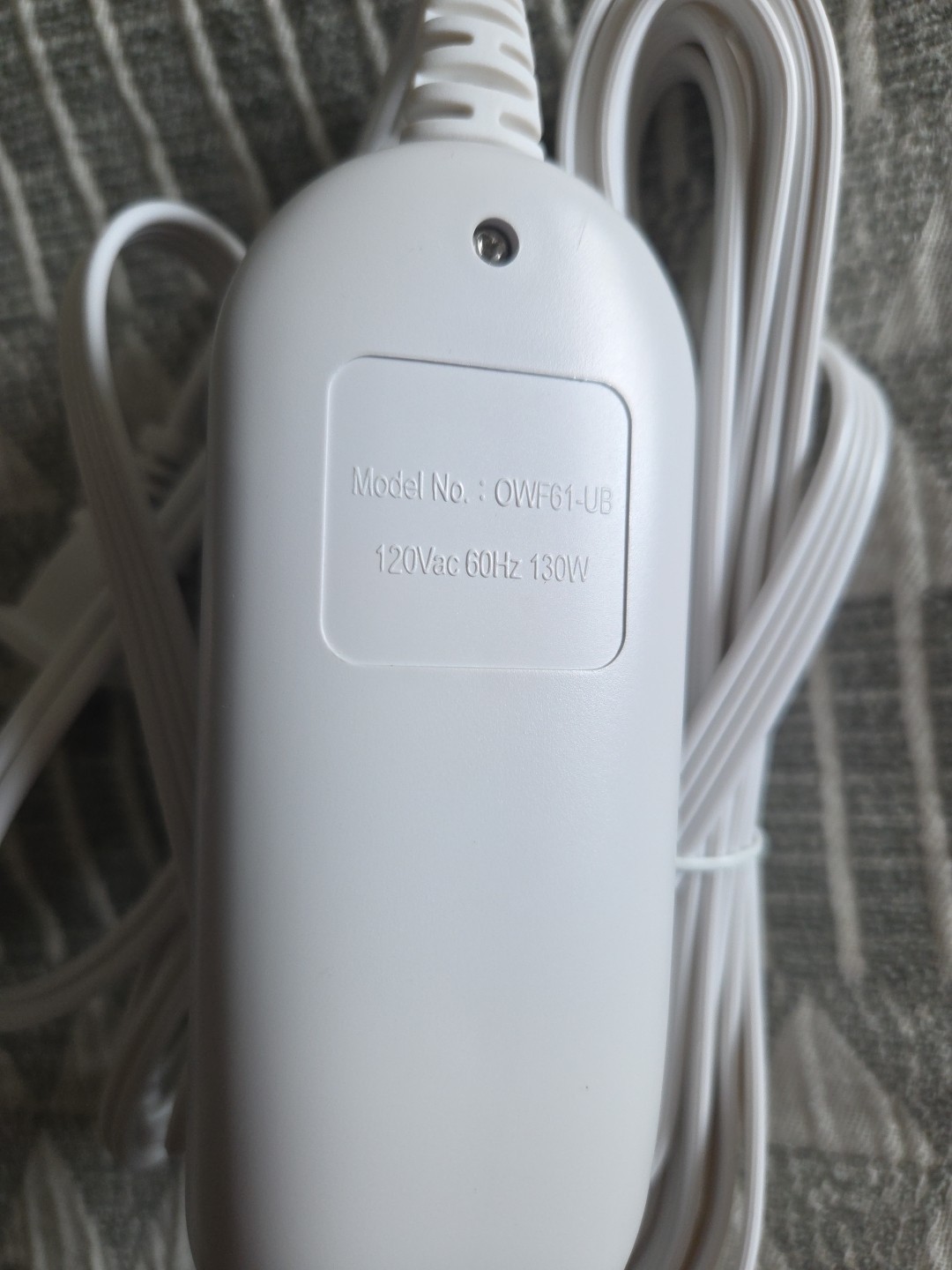 Heated Blanket/ Pad Controller Remote Owf61-Ub New gallery