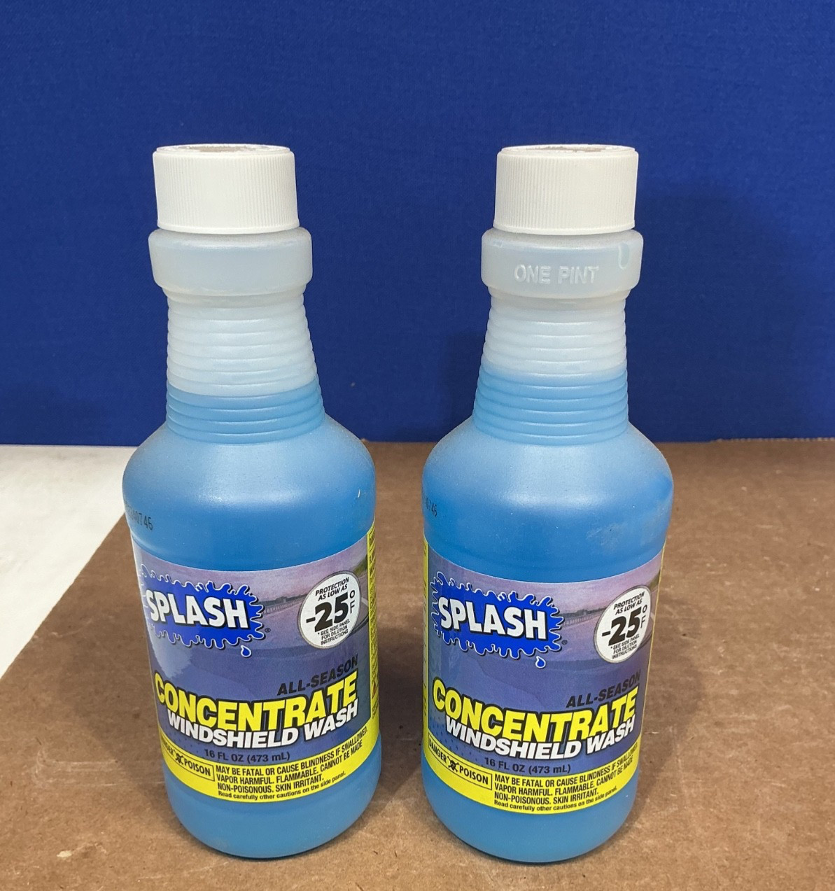 Splash All Season Concentrate Windshield Wash 16oz each 2 Bottles gallery
