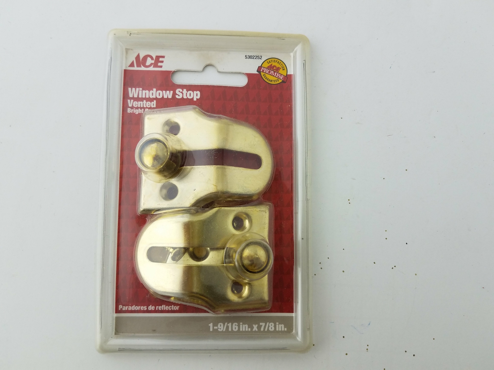 Ace Window Stop Vented 1-9/6x7/8 Inches 5302252 82901146742 5302252 5302252 gallery