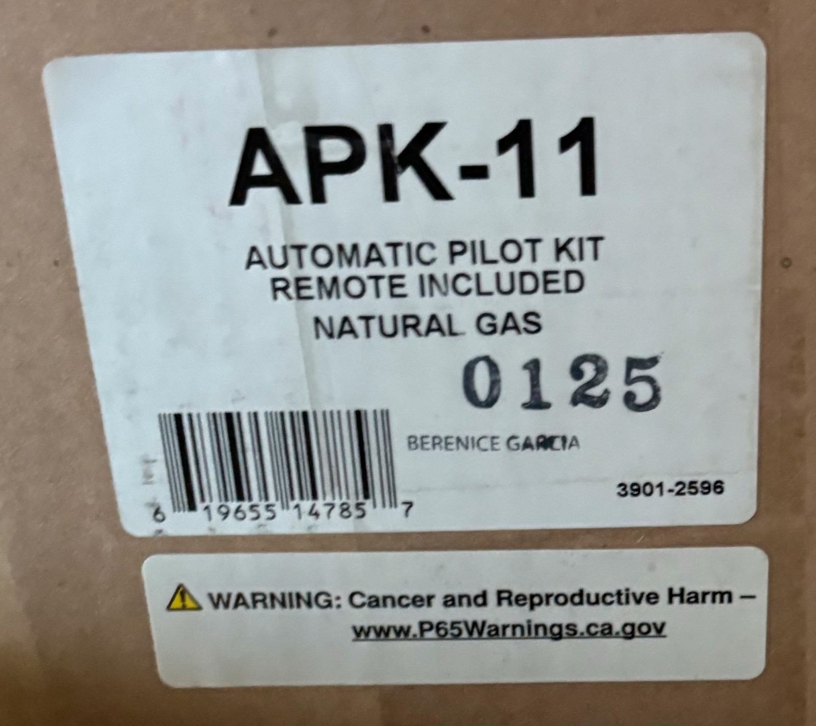 Real Fyre APK-11 Automatic Safety Pilot Kit Natural Gas w/ Remote gallery