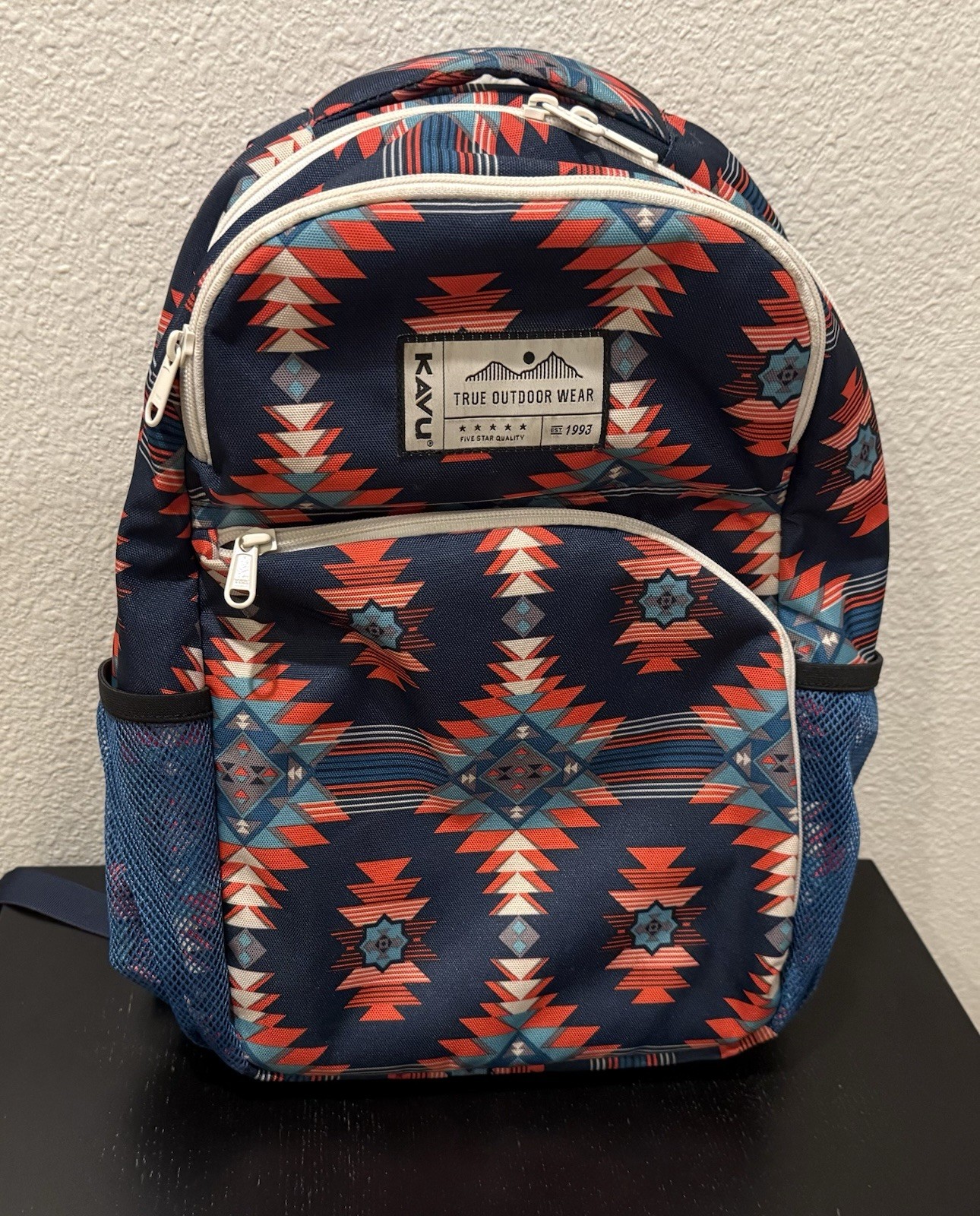 Backpack Kavu Navajo-Inspired Pattern  Used Great Condition & Fast Shipping  2