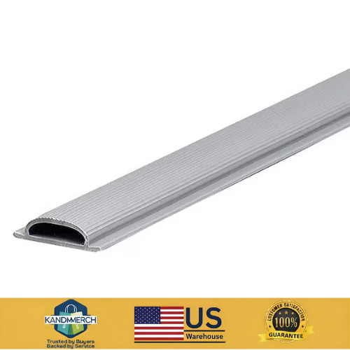 Gray Vinyl Threshold Insert 36 in Replacement for Door Threshold 1-1/4 in x 3/8 gallery