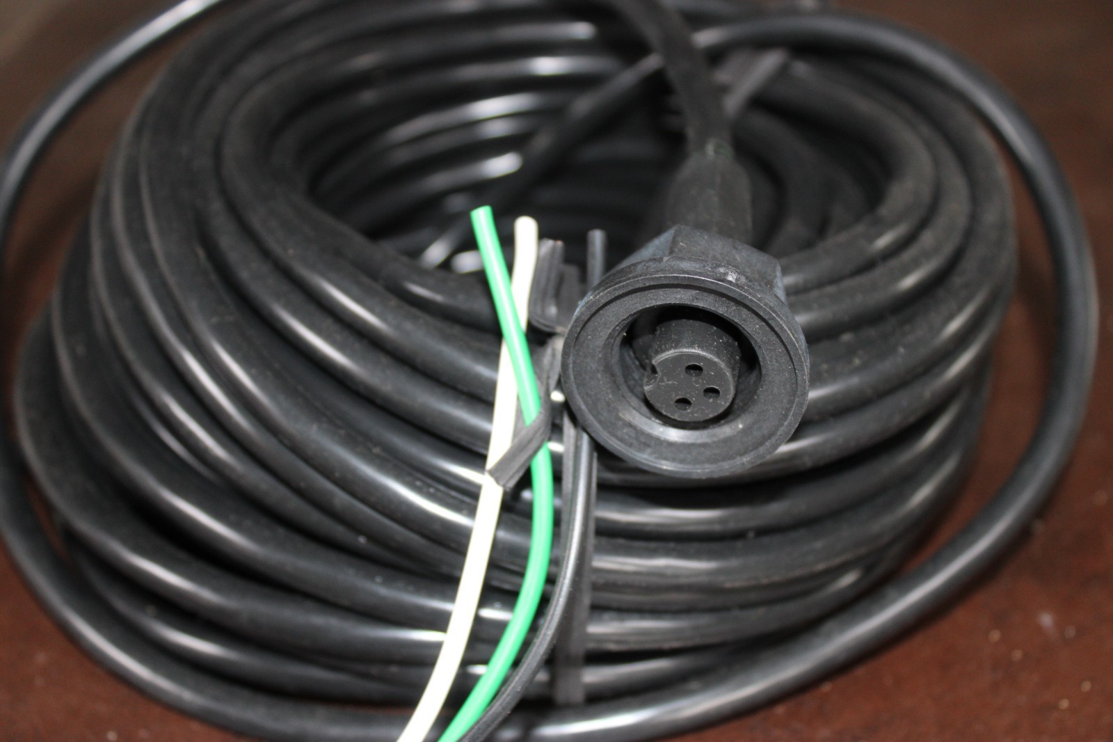 Kasco 100' Power Cord, Black Nut, 240V (#14) No flex sleeving, 3400H/4400H gallery