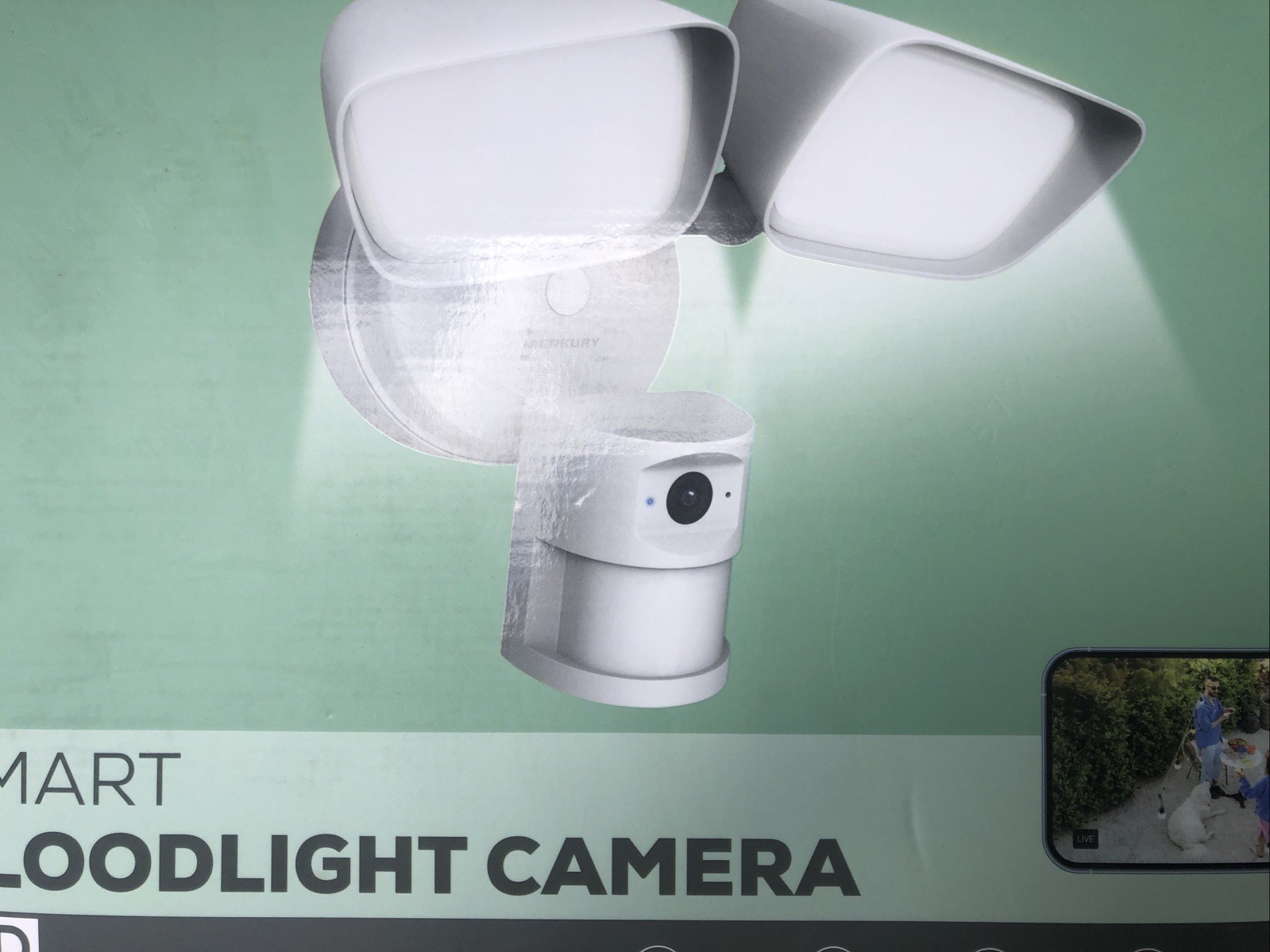 Floodlight Camera HD Surveillance, Motion Alerts & 1800-Lumen Light gallery