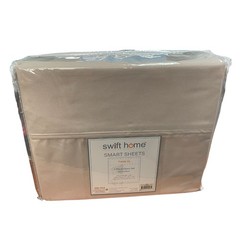Swift Home Microfiber Smart Sheet 3 Piece Set With 8″ Side Storage Pockets
