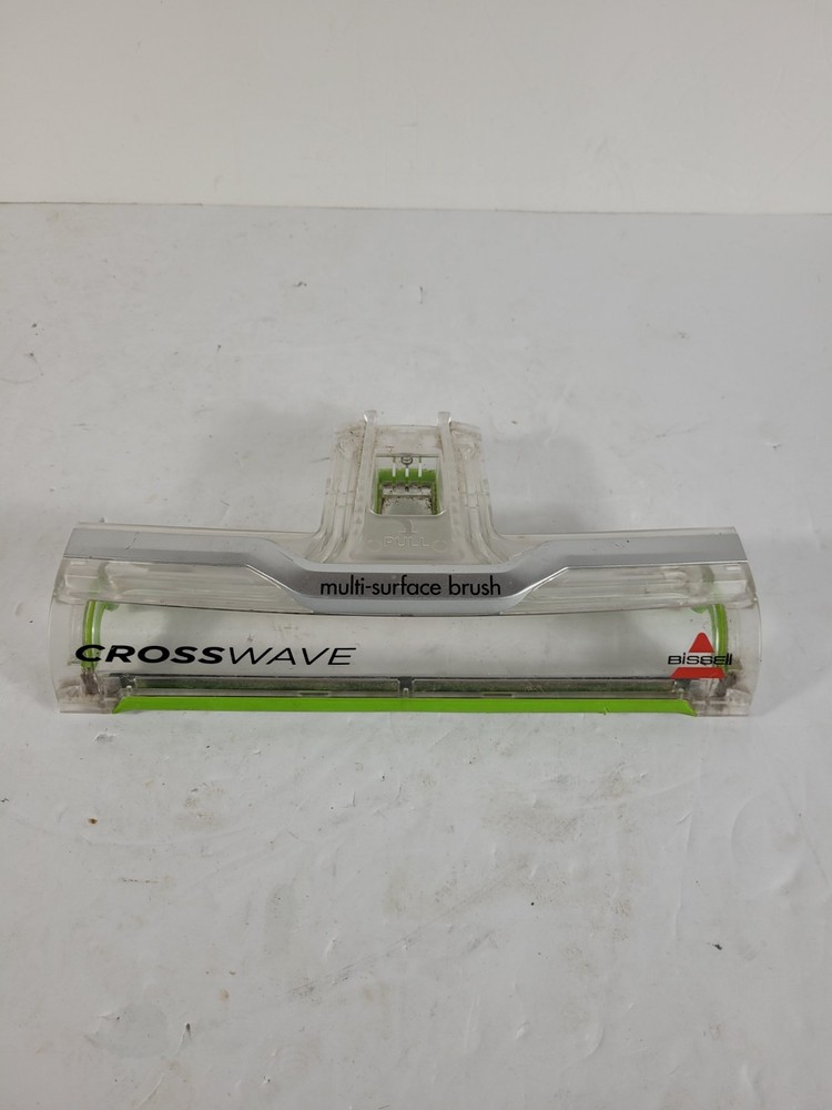 Bissell CrossWave Replacement Brush Roll Window Cover Nozzle Clear Green 1608684