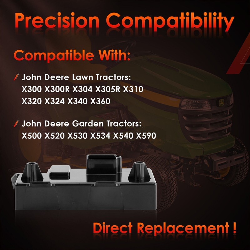 Electronic Control Unit Module For John Deere X300 X304 X310 X320 X324 AM141075 gallery