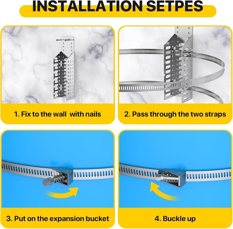 Expansion Tank Mounting Bracket for Hot Water Heater, gallery