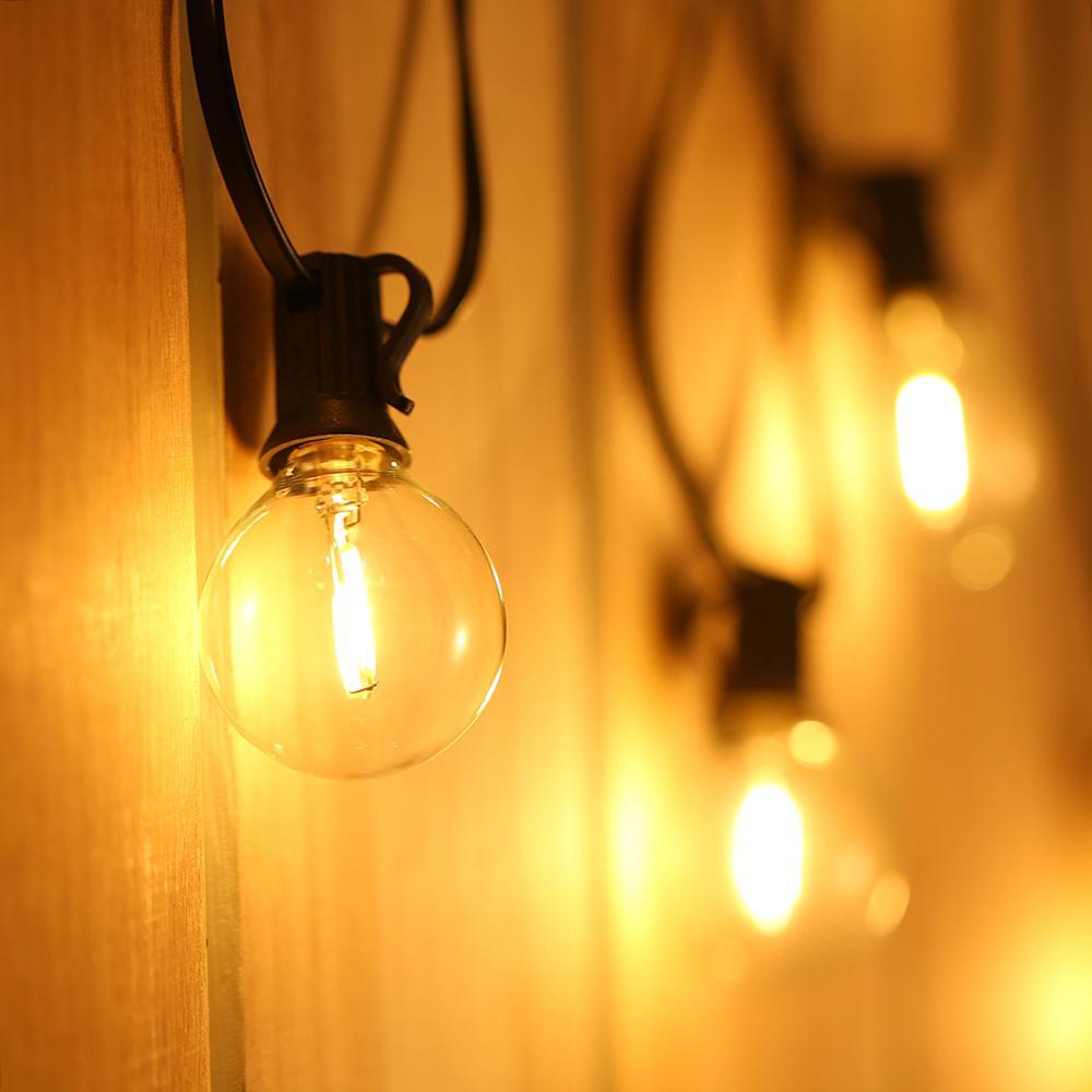 Clear G40 Globe LED Bulbs Dimmable for Outdoor String Light Bulbs Replacement gallery