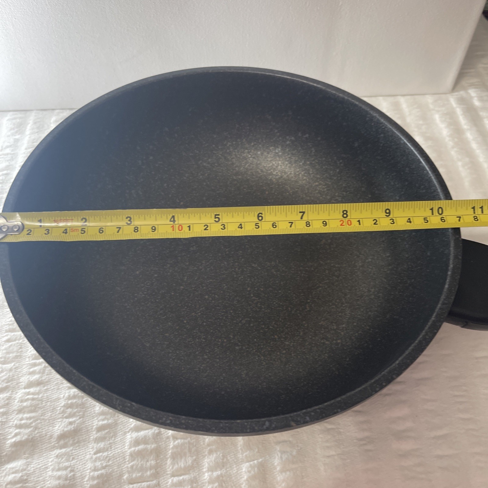 |MADE IN KOREA| 10" 5 Layer Marble Coating Wok Non-Stick Cooking Frying Pan Pot gallery