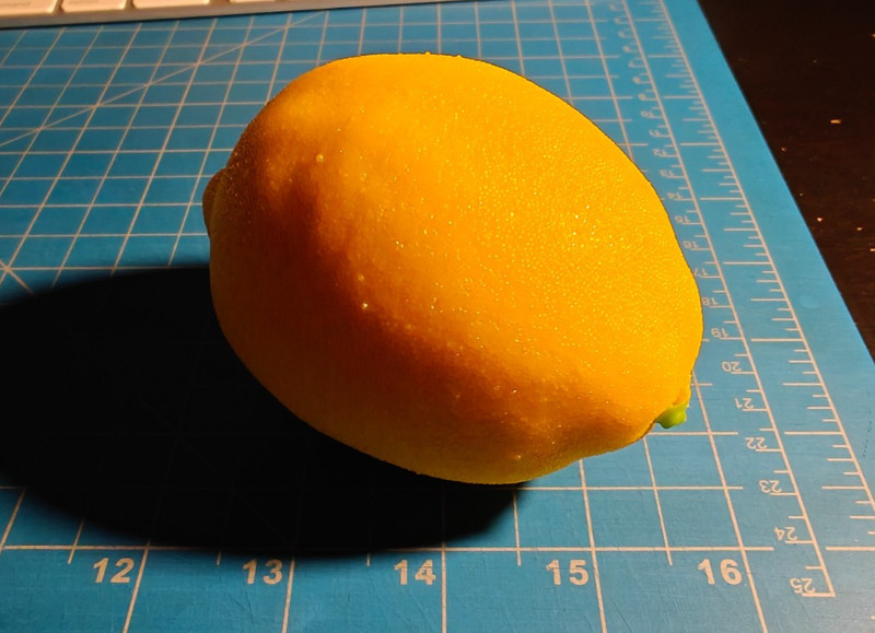 7 Plastic Lemon Fruit For Home Kitchen Decor 4" gallery