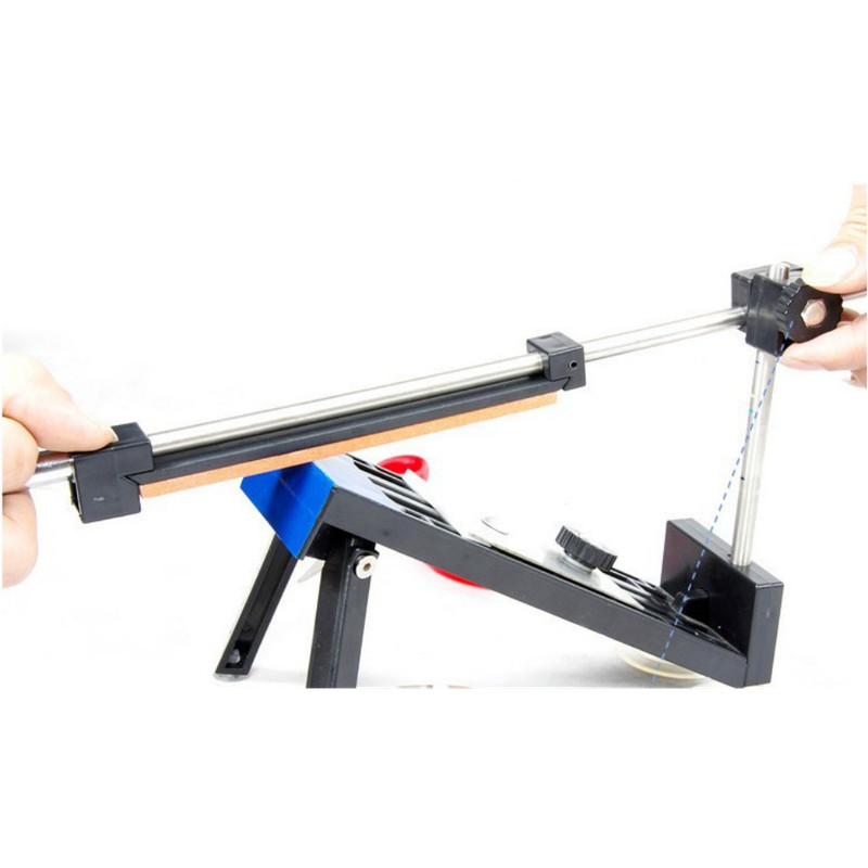 Fixed Angle Knife Sharpener System - 4 Stone Kit - Pro Sharpening Guide gallery