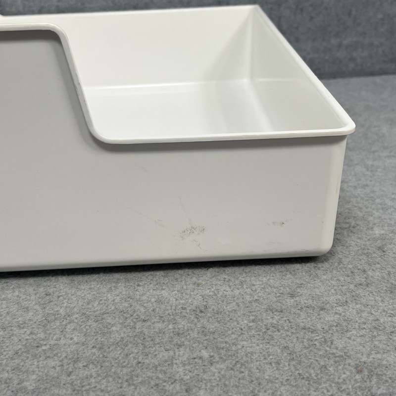 Refrigerator Ice Container Bin - Unknown Brand - 10.5"x14"x3" - white gallery