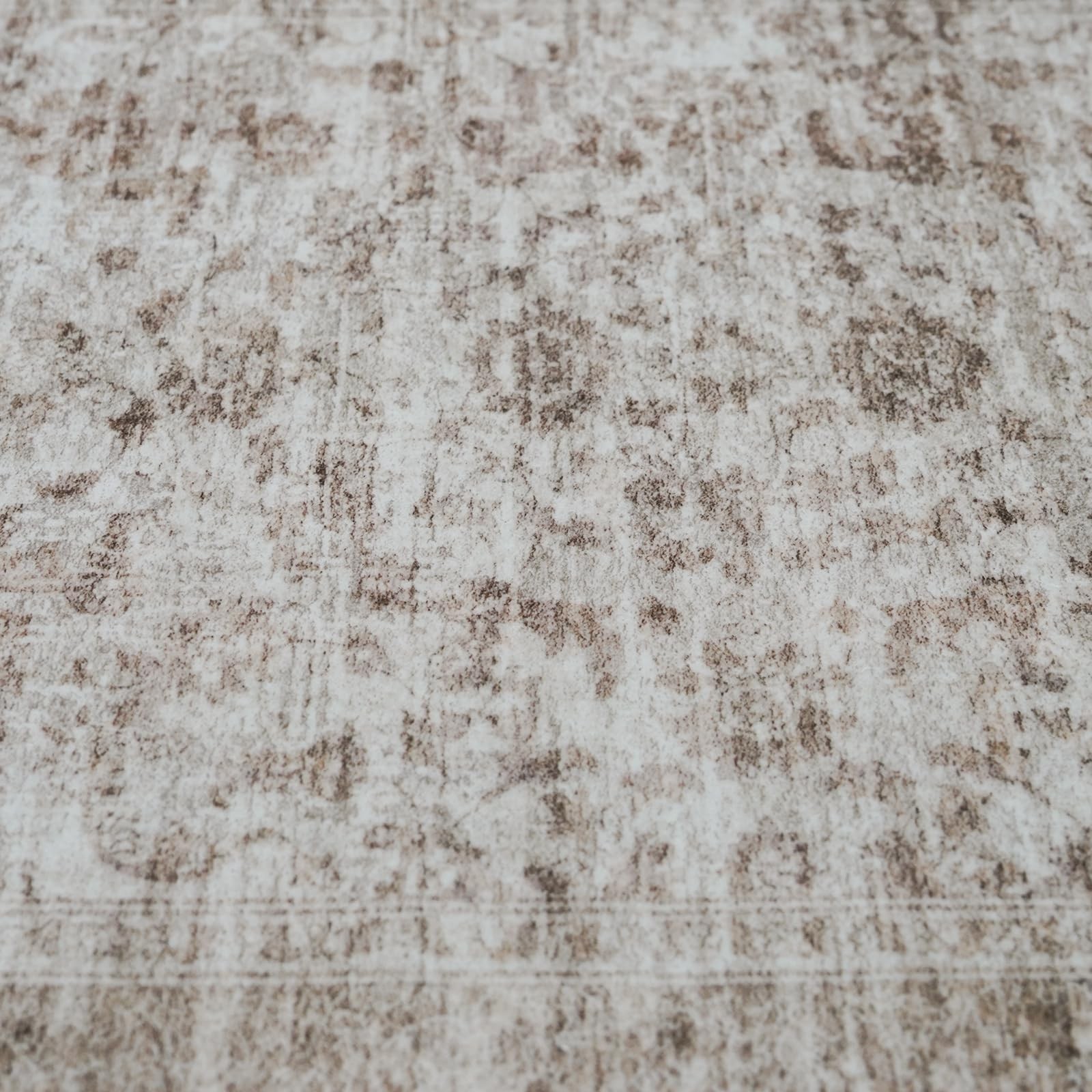 Machine Washable Area Rug 12x15 Non Slip Rubber Backing Beige Brown Ultra Large gallery