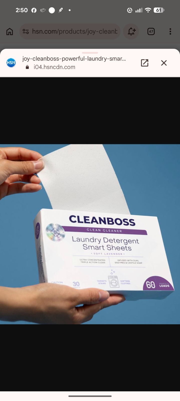 Clean Boss 2pk Powerful Laundry Smart Sheets: Up to 120 Loads-Coconut gallery