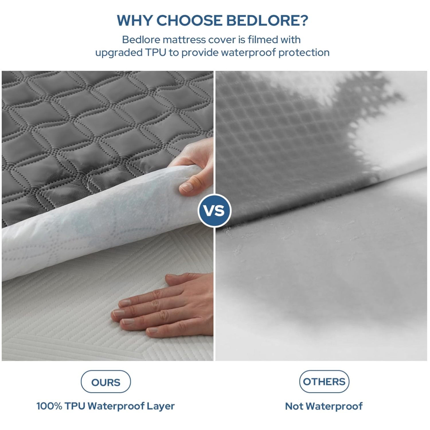Breathable Mattress Cover, Washable, King gallery
