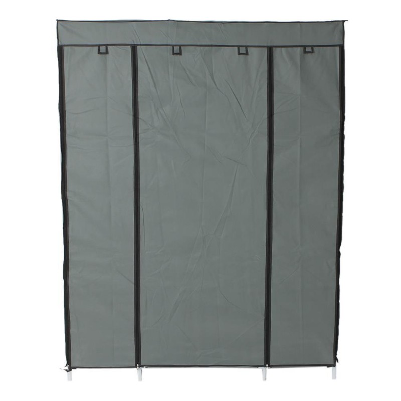 53" Portable Closet Wardrobe Clothes Rack Storage Organizer W/ Shelf Shelves gallery